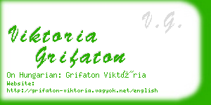 viktoria grifaton business card